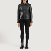 
Vixen Classic Collar Lederjacke für Damen – alternate product view 3