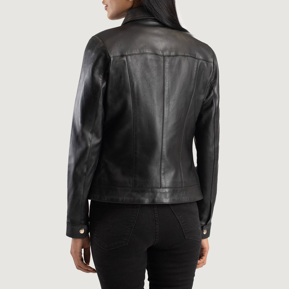 
Vixen Classic Collar Lederjacke für Damen – alternate product view 5