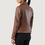 
Vixen Classic Collar Lederjacke für Damen – alternate product view 5