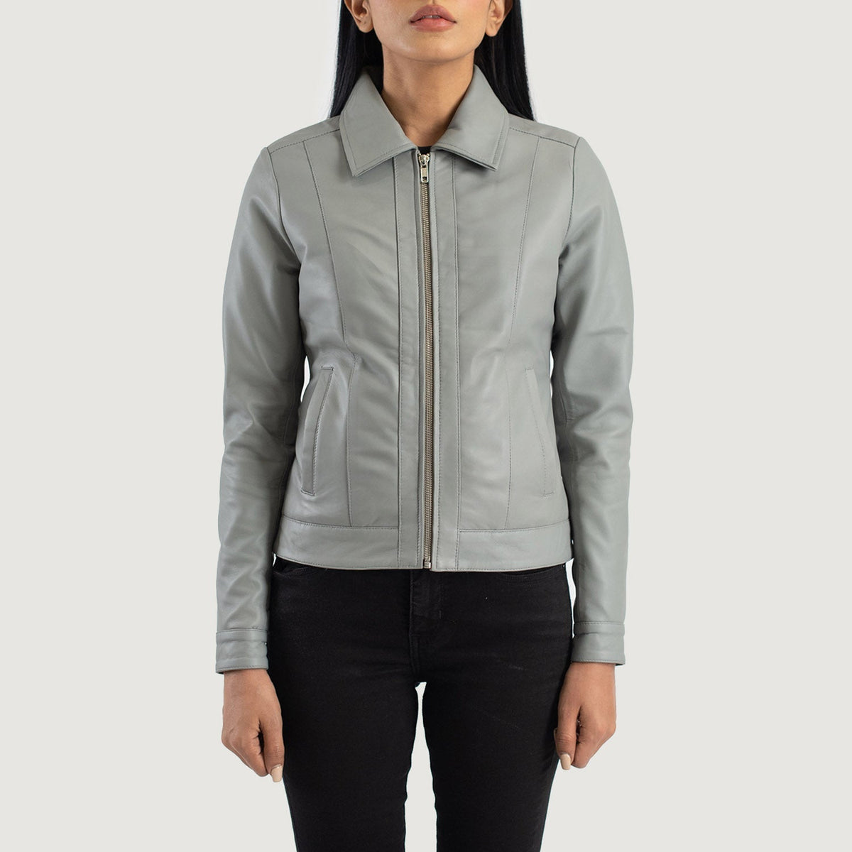 
Vixen Classic Collar Lederjacke für Damen – alternate product view 4