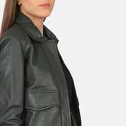 Westa A-2 Leder-Bomberjacke für Damen – Zusätzliche Produktansicht 6