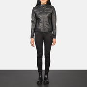 
Zenna Leder-Bomberjacke für Damen – alternate product view 3