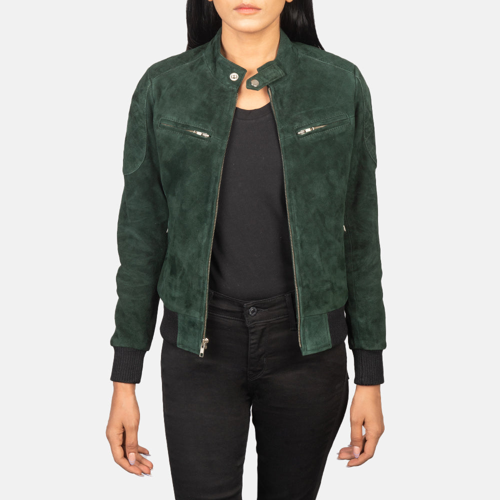 
Zenna Leder-Bomberjacke für Damen – alternate product view 1